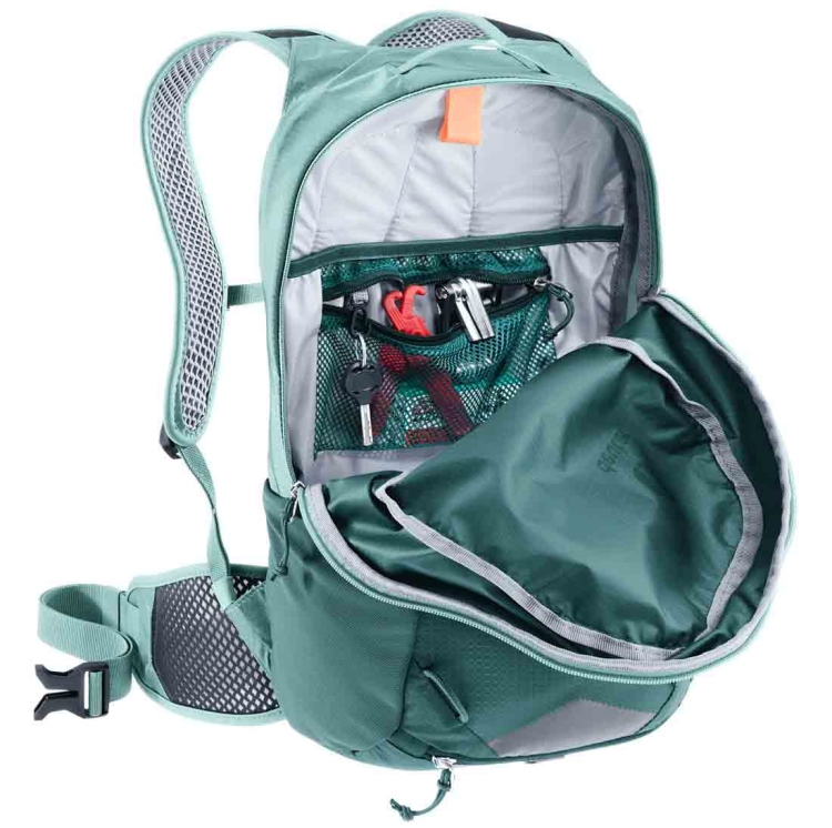 Lekki plecak rowerowy Deuter Race 16 - Deepsea-Jade