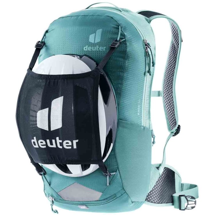 Lekki plecak rowerowy Deuter Race 16 - Deepsea-Jade