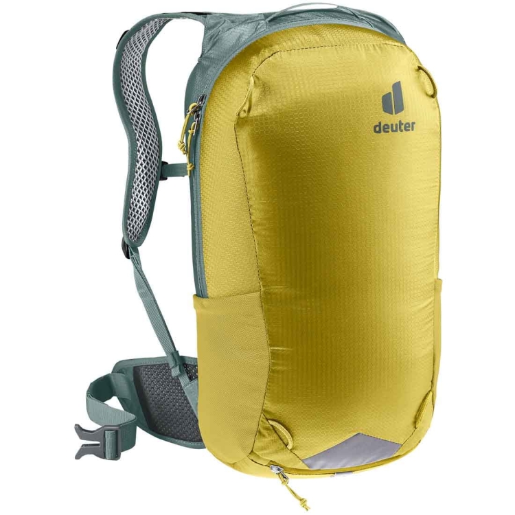 Lekki plecak rowerowy Deuter Race 16 - Turmeric Ivy