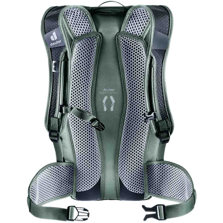 Lekki plecak rowerowy Deuter Race 16 - Turmeric Ivy