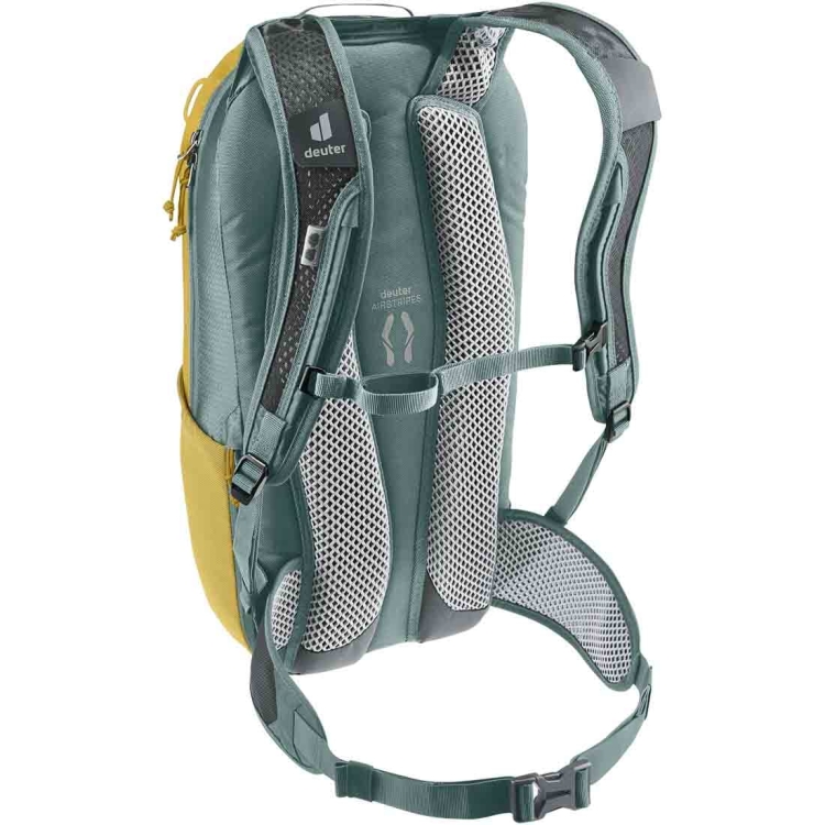 Lekki plecak rowerowy Deuter Race 16 - Turmeric Ivy