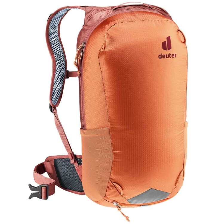 Lekki plecak rowerowy Deuter Race 16 - Chestnut Redwood
