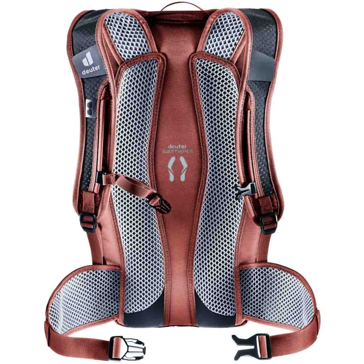 Lekki plecak rowerowy Deuter Race 16 - Chestnut Redwood