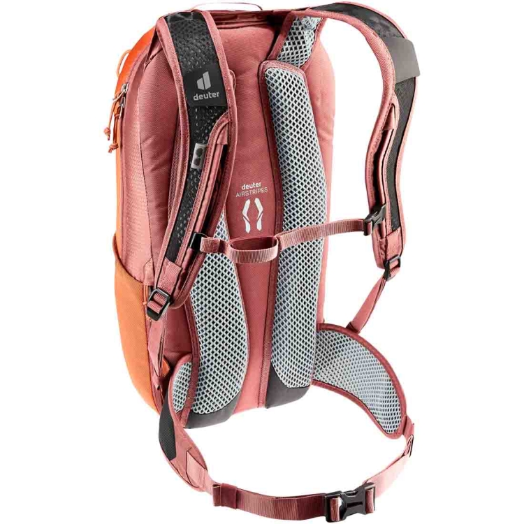 Lekki plecak rowerowy Deuter Race 16 - Chestnut Redwood