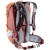 Lekki plecak rowerowy Deuter Race 16 - Chestnut Redwood