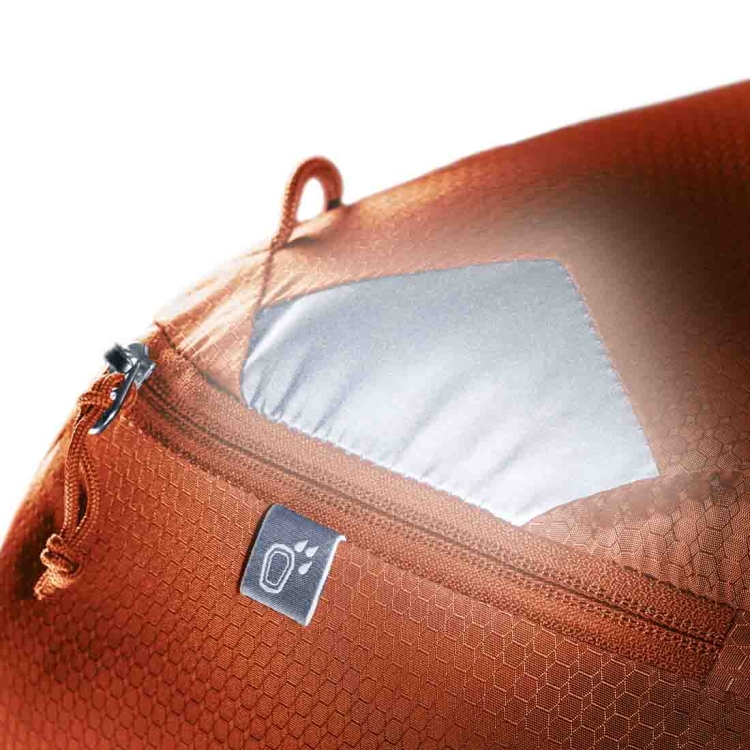 Lekki plecak rowerowy Deuter Race 16 - Chestnut Redwood