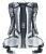 Lekki plecak rowerowy z protektorem Deuter Flyt 14 - Graphite Black