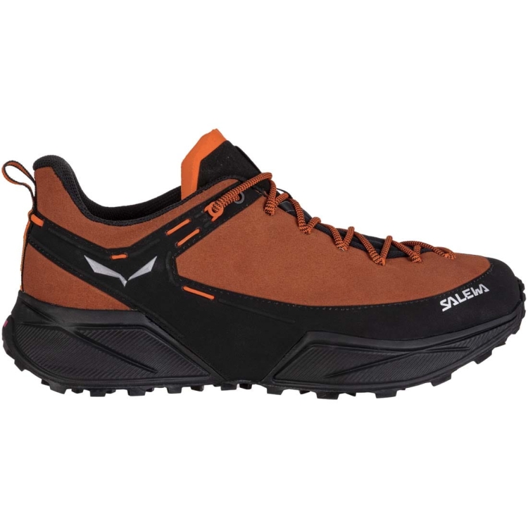 Męskie buty hakingowe Salewa Dropline Leather MS - Autumnal/Black