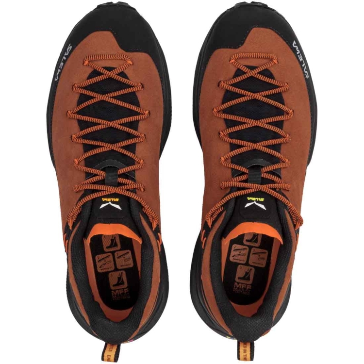 Męskie buty hakingowe Salewa Dropline Leather MS - Autumnal/Black