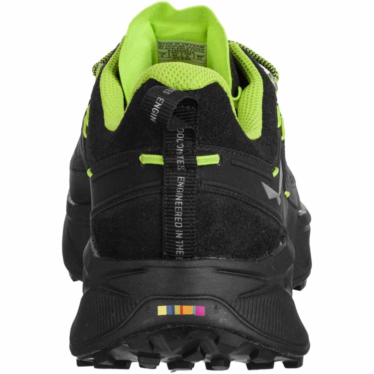 Męskie buty hakingowe Salewa Dropline Leather MS - Black/Pale Frog