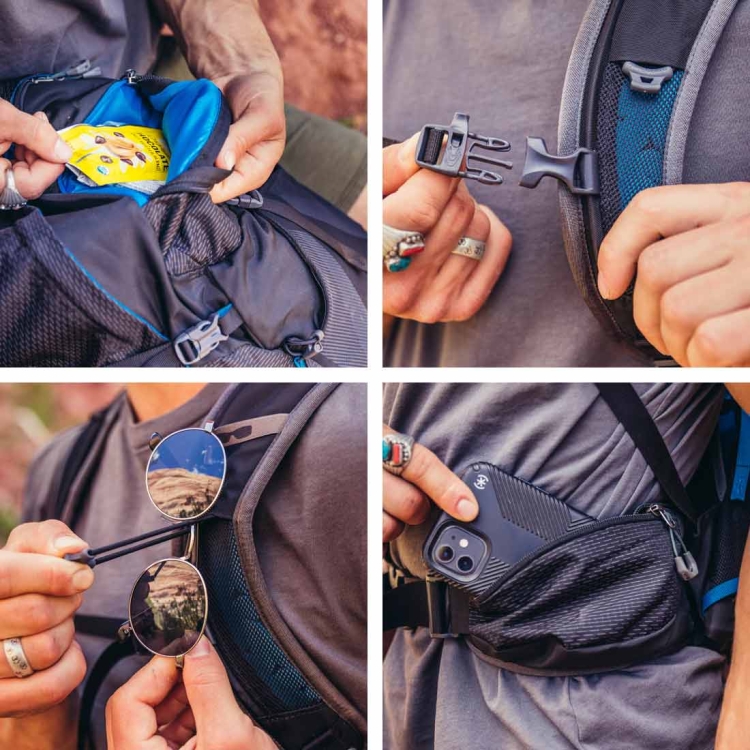 Lekki plecak turystyczny Gregory Citro 30 - Ozone Black