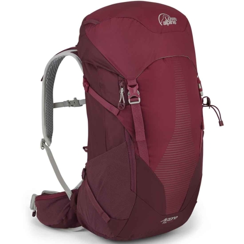 Damski plecak trekkingowy Lowe Alpine AirZone Trail ND28 - Deep Heather/Raspberry