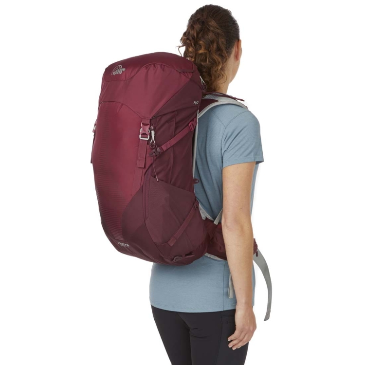 Damski plecak trekkingowy Lowe Alpine AirZone Trail ND28 - Deep Heather/Raspberry