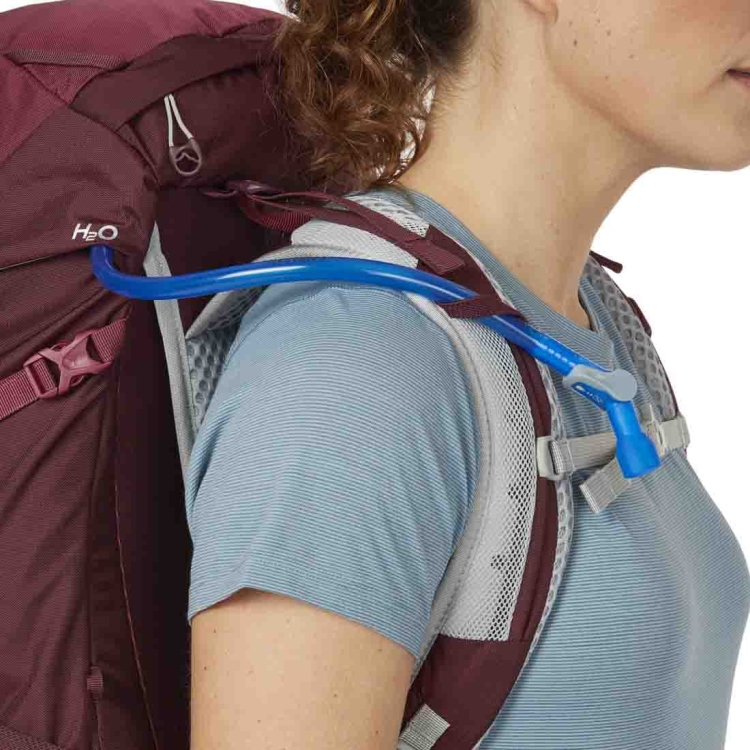 Damski plecak trekkingowy Lowe Alpine AirZone Trail ND28 - Deep Heather/Raspberry
