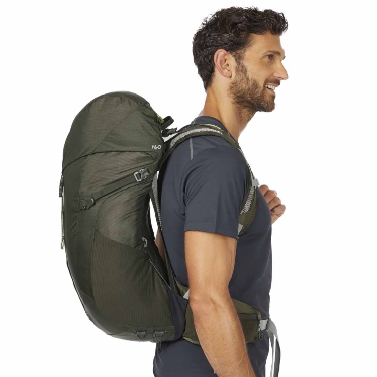 Lekki plecak z siatką Lowe Alpine AirZone Active 25 - Army