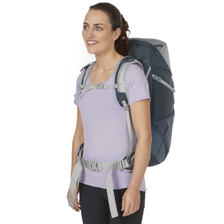 Damski plecak trekkingowy Lowe Alpine AirZone Trail ND33 - Orion Blue/Citadel
