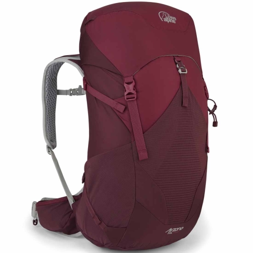 Damski plecak trekkingowy Lowe Alpine AirZone Trail ND33 - Deep Heather/Raspberry