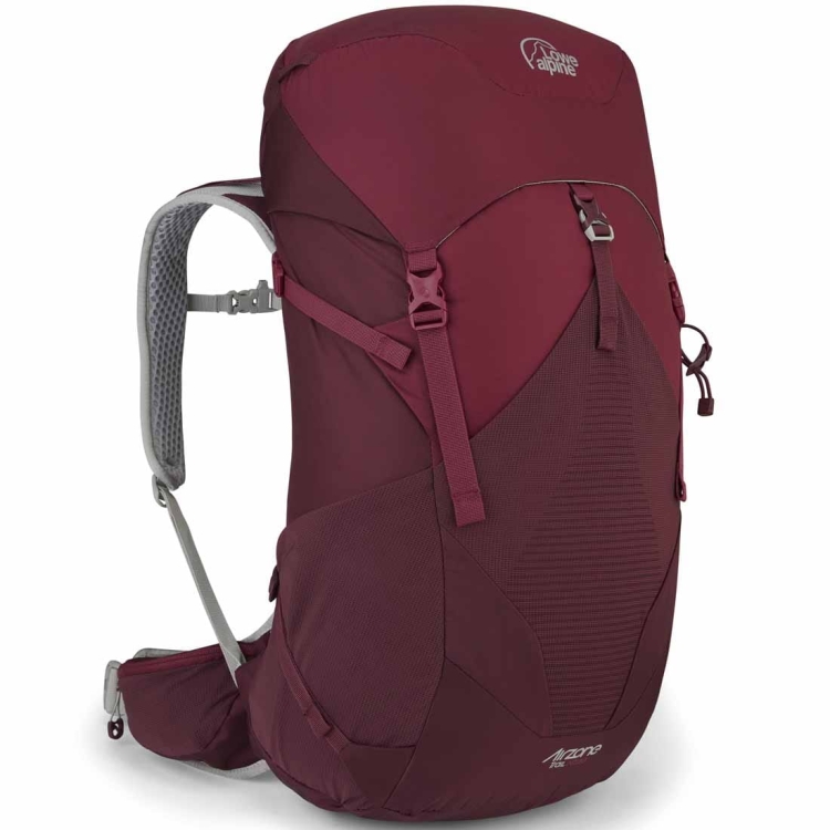 Damski plecak trekkingowy Lowe Alpine AirZone Trail ND33 - Deep Heather/Raspberry