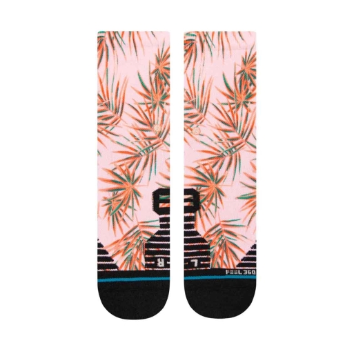 Damskie skarpety Stance PERFORMANCE - Tropix Crew Pink