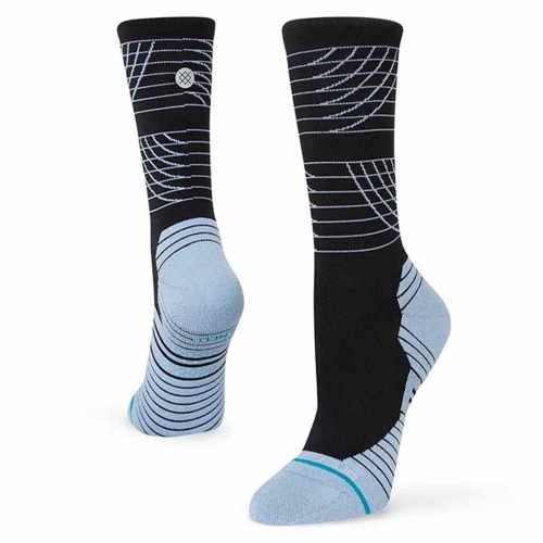 Skarpety biegowe Stance 4X400 CREW - Black