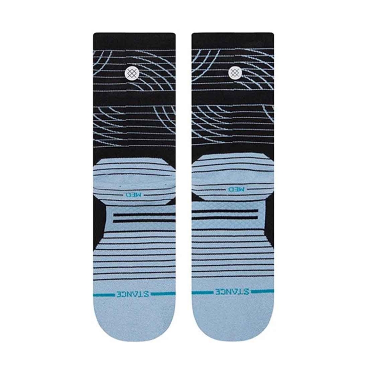 Skarpety biegowe Stance 4X400 CREW - Black