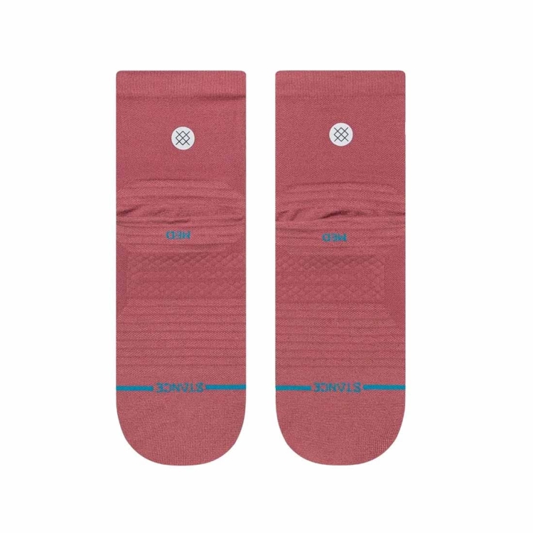Damskie skarpety biegowe Stance ROUGE QTR - Rebel Rose