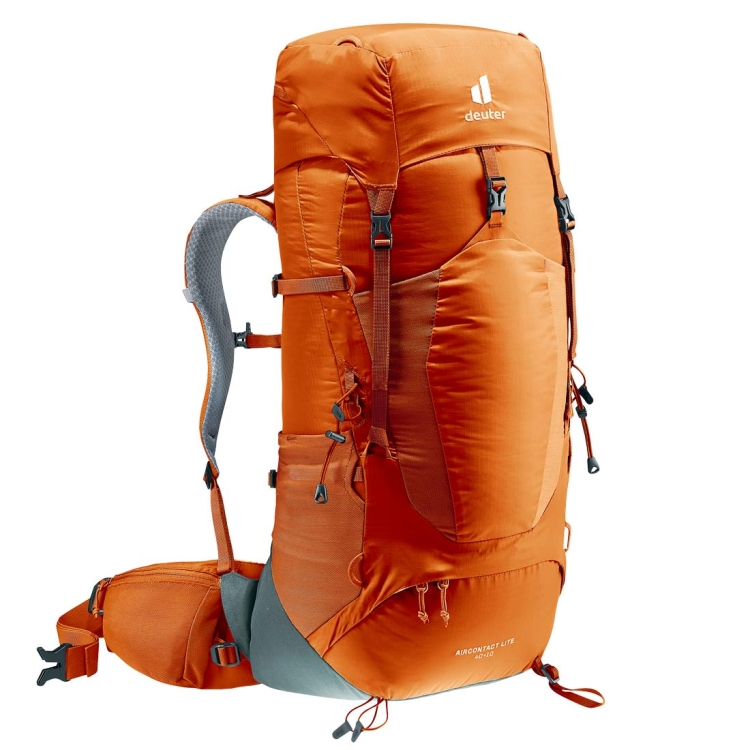 Lekki plecak turystyczny Deuter Aircontact Lite 40+10 - Chestnut-Teal