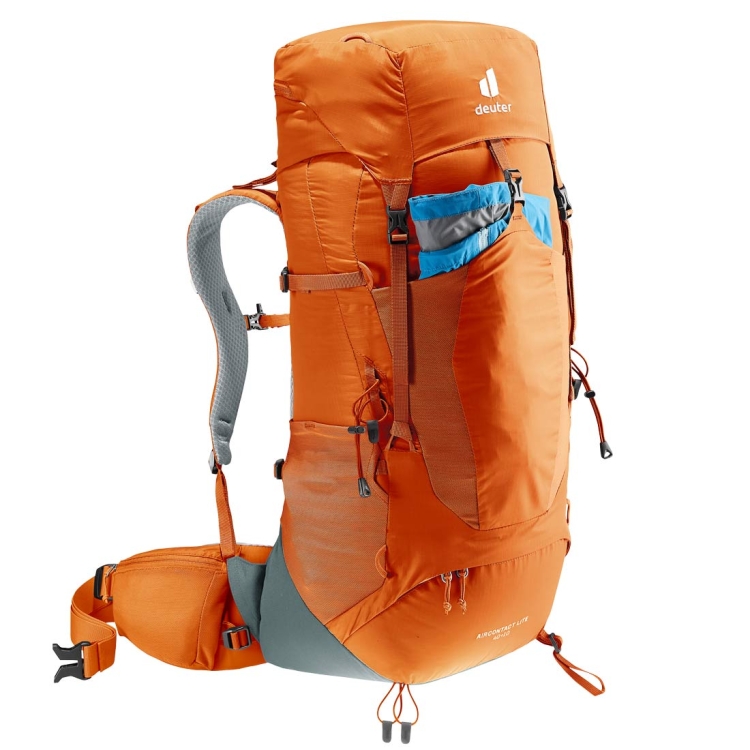 Lekki plecak turystyczny Deuter Aircontact Lite 40+10 - Chestnut-Teal