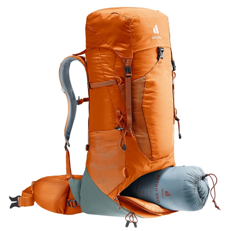Lekki plecak turystyczny Deuter Aircontact Lite 40+10 - Chestnut-Teal