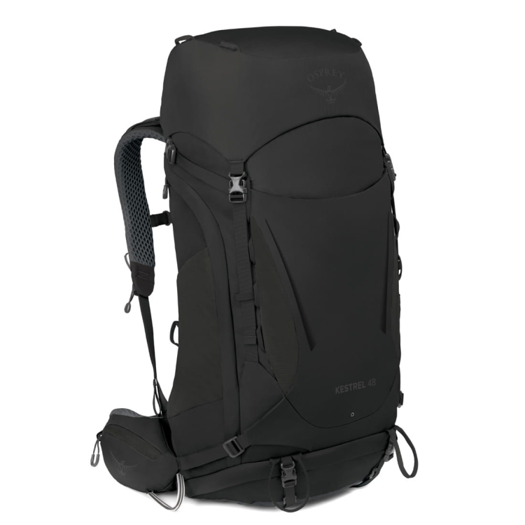 Plecak trekkingowy Osprey Kestrel 48 L/XL - Black