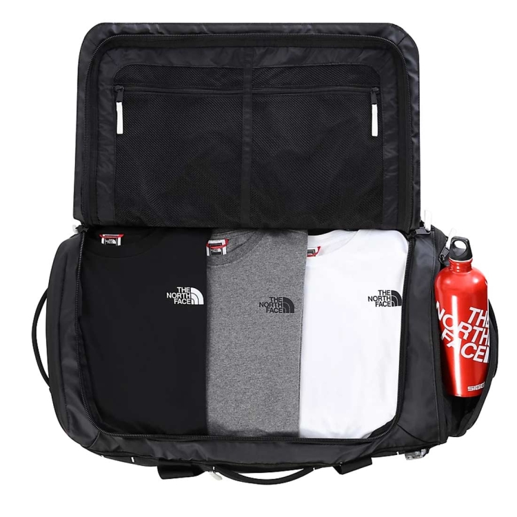 Torba podróżna The North Face Base Camp Voyager 62L - TNF Black-TNF White