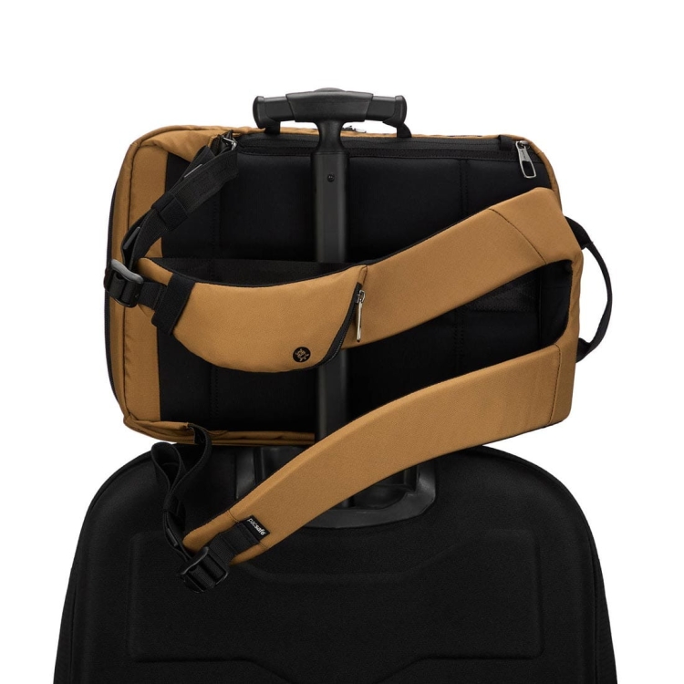 Plecak antykradzieżowy Pacsafe Metrosafe X 16" - Commuter-Tan