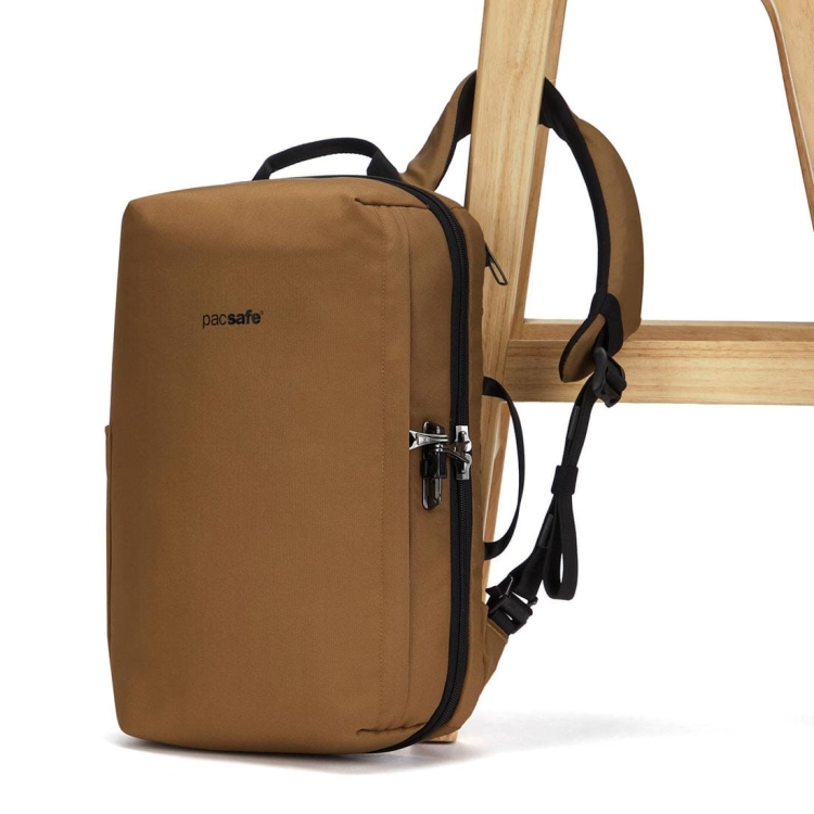 Plecak antykradzieżowy Pacsafe Metrosafe X 16" - Commuter-Tan