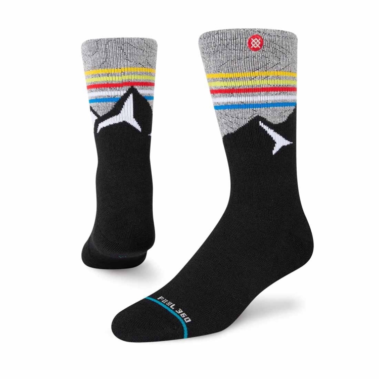 Skarpety trekkingowe Stance CHIN PEAK CREW - Grey