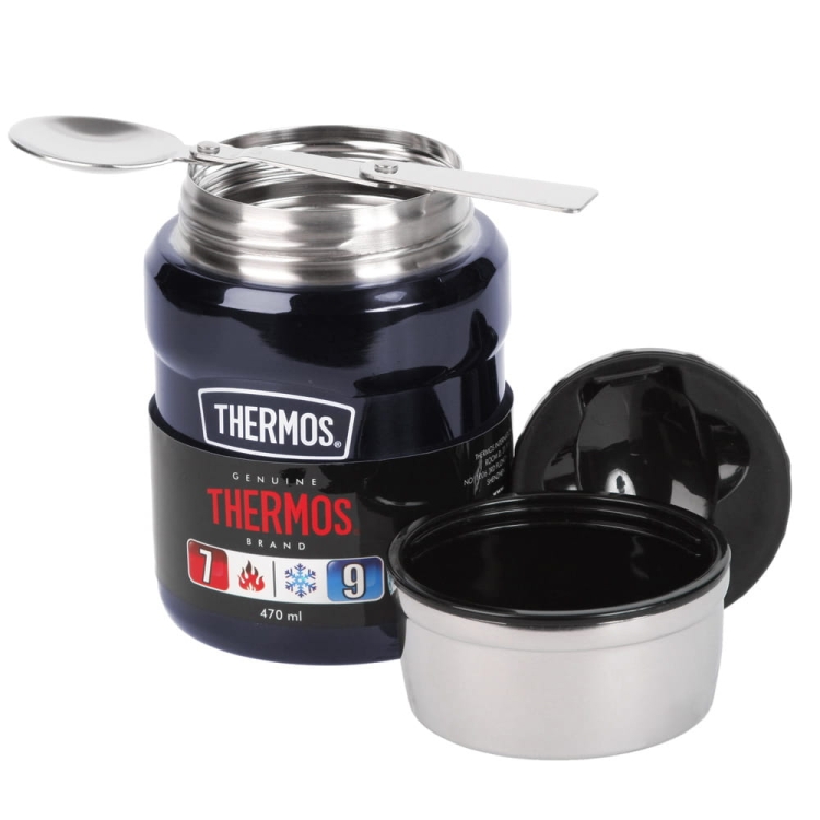 Termos spożywczy THERMOS King Food Jar 470ml Midnight Blue