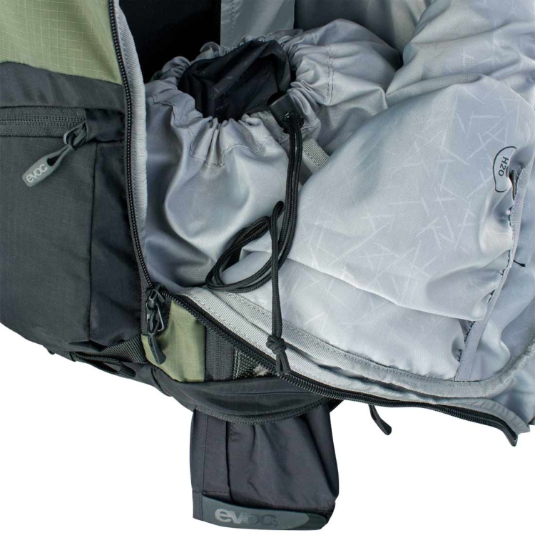 Plecak rowerowy z protektorem Evoc FR Tour E-RIDE 30 - Dark Olive-Black M/L