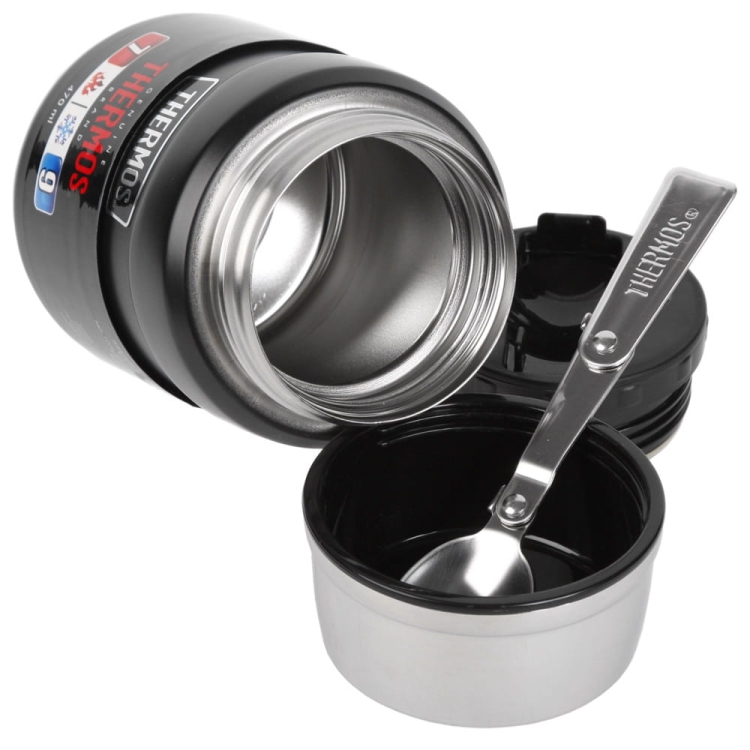 Termos obiadowy THERMOS King Food Jar 470ml Matte Black