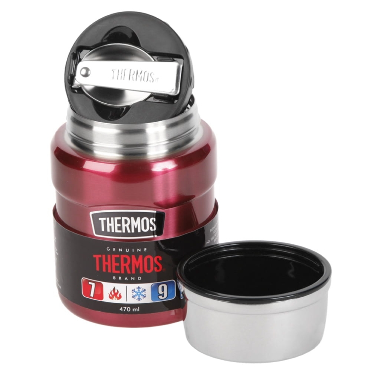 Termos obiadowy THERMOS King Food Jar 470ml Raspberry