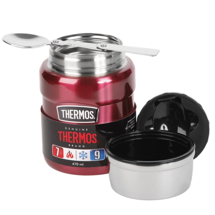 Termos obiadowy THERMOS King Food Jar 470ml Raspberry
