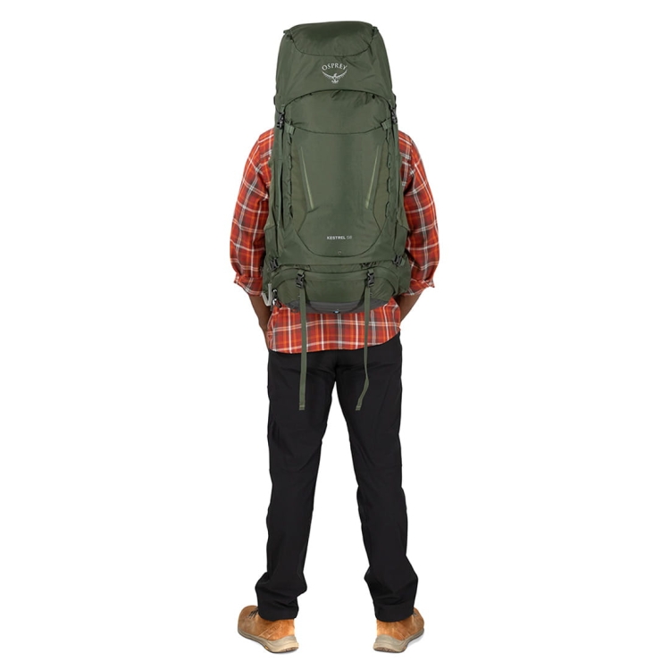 Plecak trekkingowy Osprey Kestrel 58 L/XL - Bonsai Green