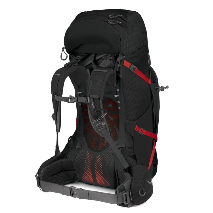 Turystyczny plecak męski Osprey Aether Plus 70 L/XL - Black