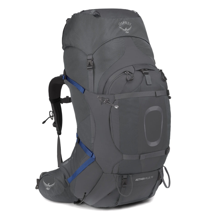 Turystyczny plecak męski Osprey Aether Plus 70 L/XL - Eclipse Grey