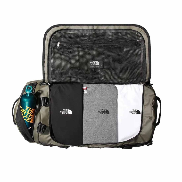 Torba podróżna The North Face Base Camp Duffel L - New Taupe Green-TNF Black