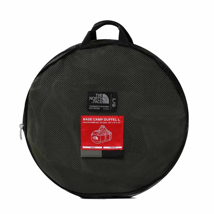 Torba podróżna The North Face Base Camp Duffel L - New Taupe Green-TNF Black