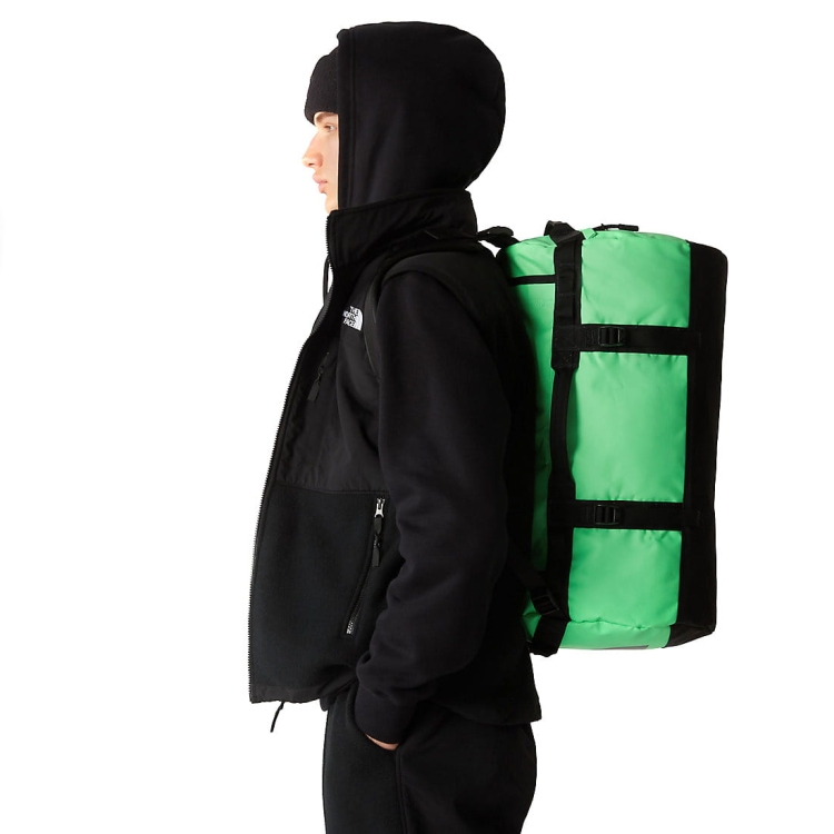 Torba The North Face Base Camp Duffel S - Chlorophyll Green-TNF Black