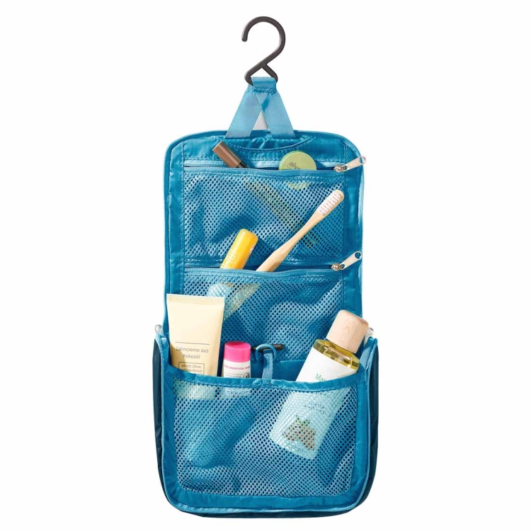 Kosmetyczka turystyczna Deuter Wash Center Lite I - Wave-Ink