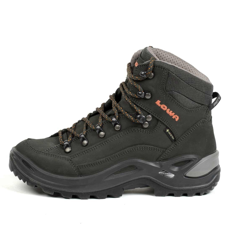 Damskie buty trekkingowe Lowa Renegade GTX MID Ws - Anthracite/Mandarin