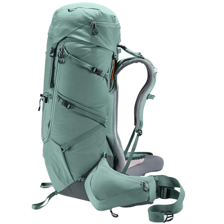 Damski plecak turystyczny Deuter Aircontact Core 55+10 SL - Jade Graphite