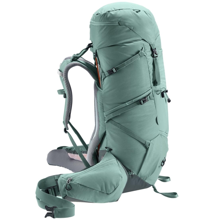 Damski plecak turystyczny Deuter Aircontact Core 55+10 SL - Jade Graphite