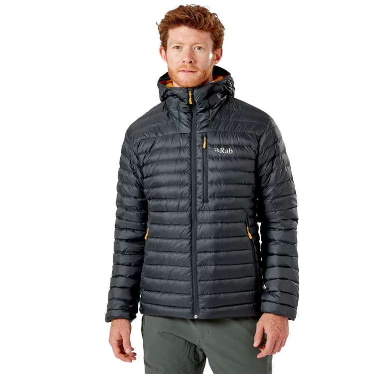 Kurtka puchowa RAB Microlight Alpine Jacket - Beluga